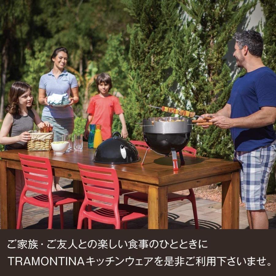 TRAMONTINA コンクレータ 石皿 木製蓋付き チーク 16×13CM ブラジル製 トラモンティーナ_9