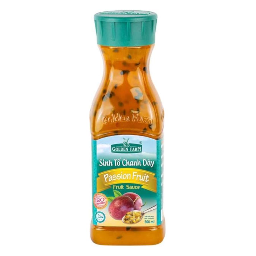 ゴールデンファーム フルーツソース パッションフルーツ 500ml GOLDEN
