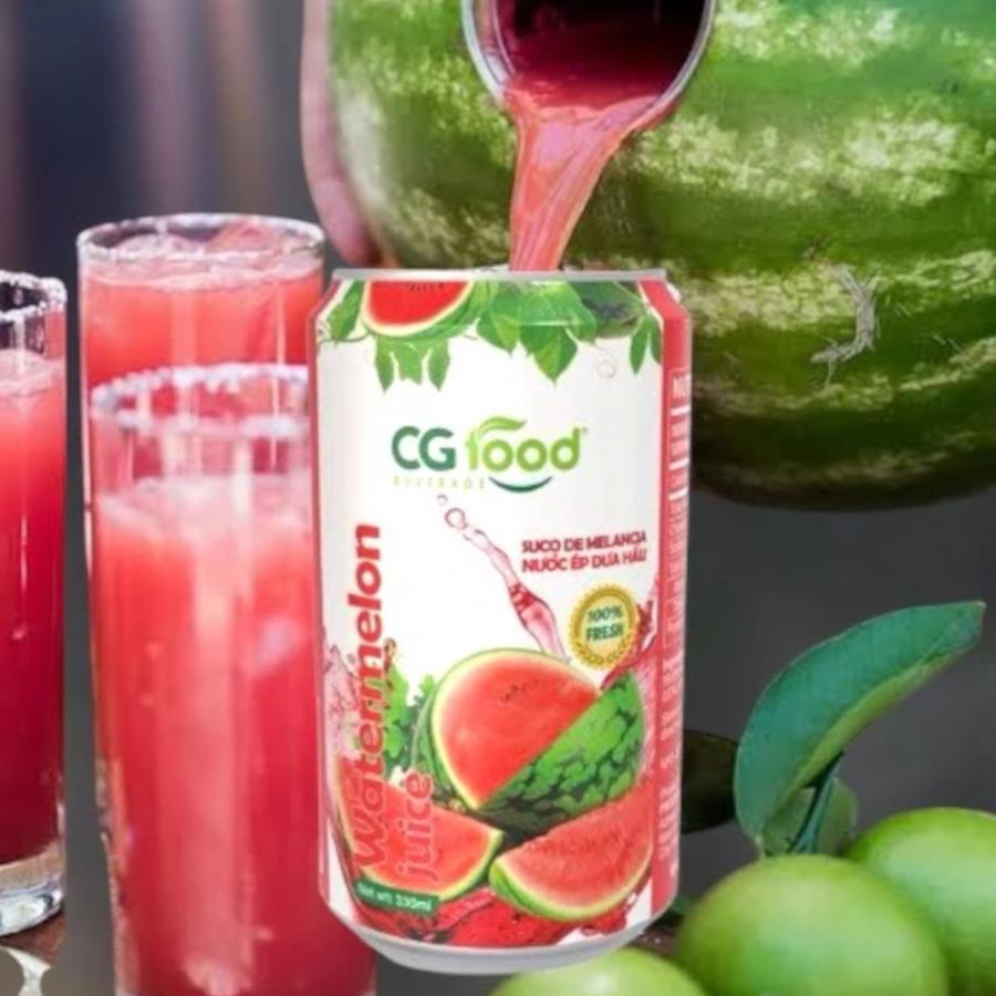 99%スイカ果汁入り飲料 330ml CGフード SUCO WATERMELON 330ML (CG