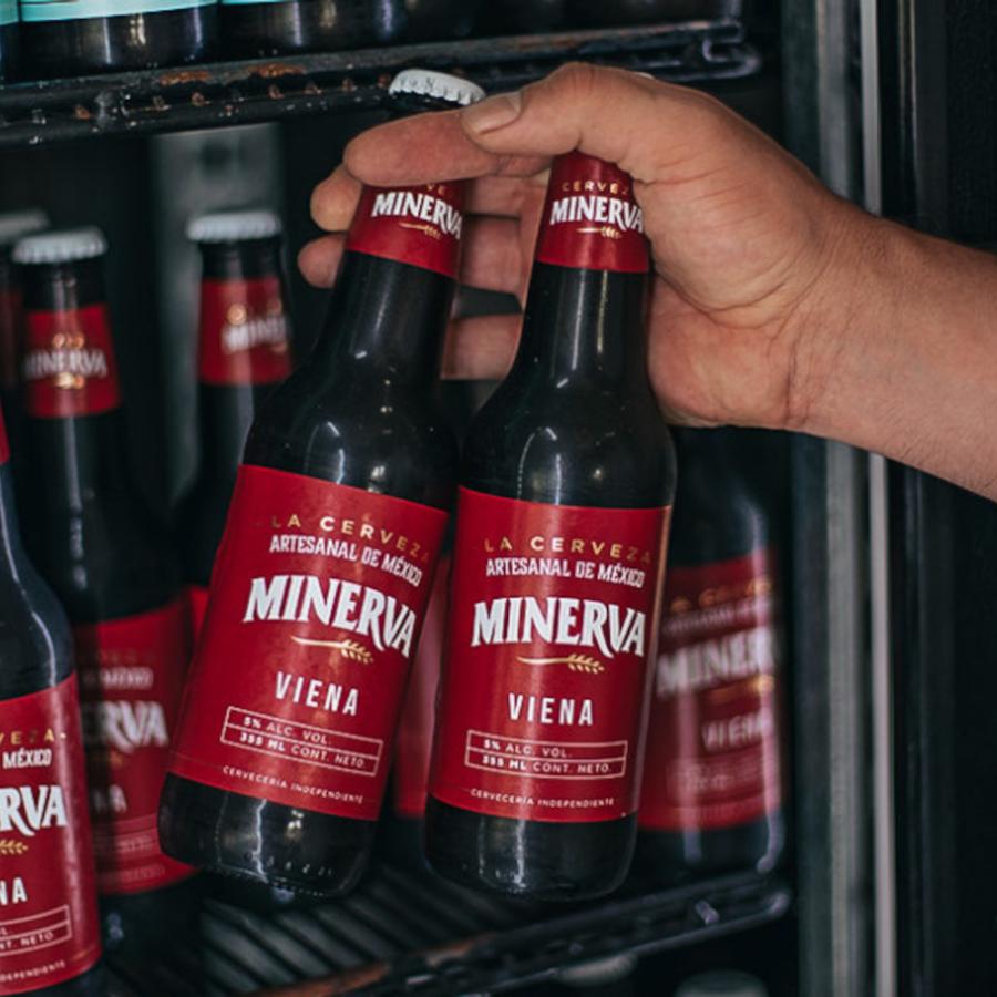 メキシコ産 クラフトビール ミネルバ ヴィエナ 赤 355ml CERVEZA