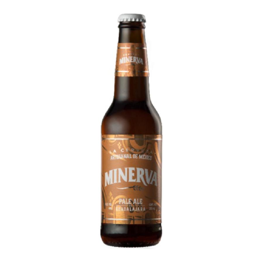 メキシコ産 クラフトビール ミネルバ ペールエール 茶 355ml CERVEZA