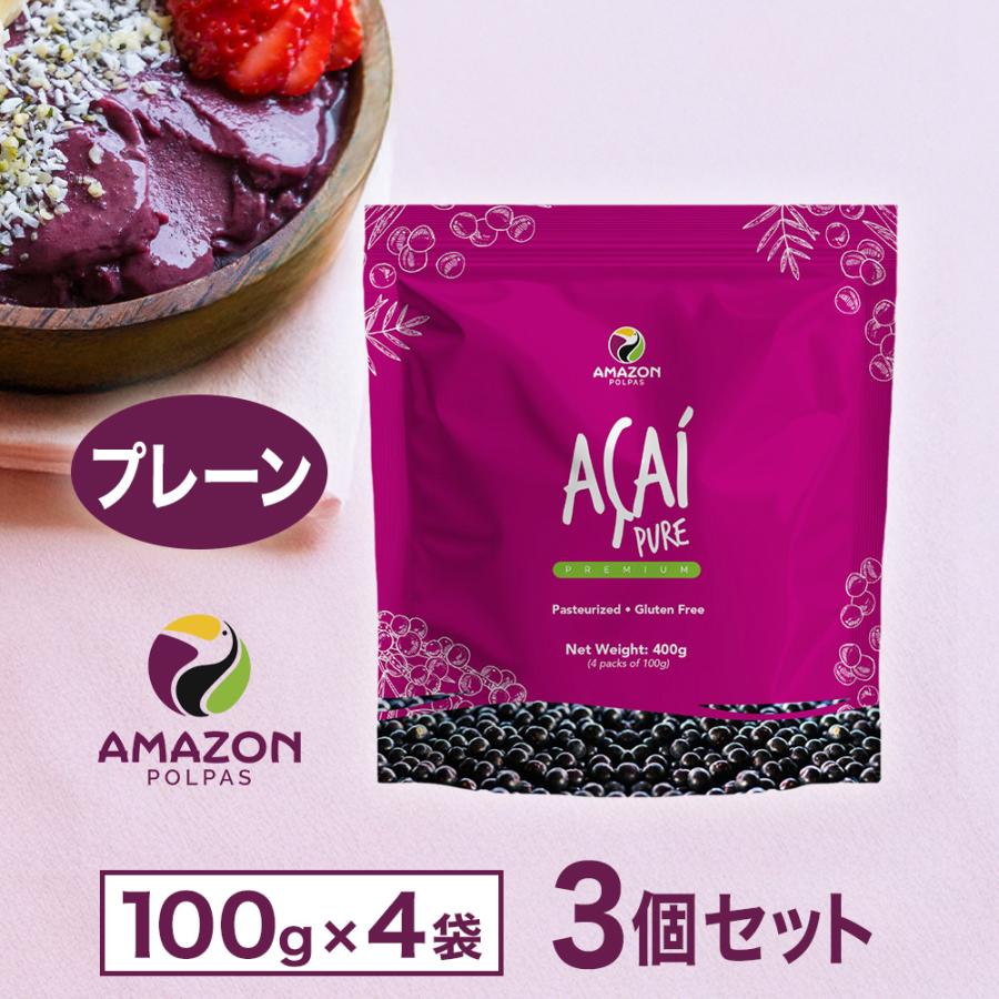 フルッタフルッタ アサイーピューレ 100g×4袋 10セット 合計4kg