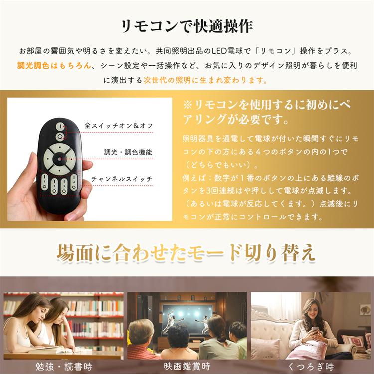 共同照明 【期間限定300円OFFクーポン】シーリングライト 6灯 おしゃれ