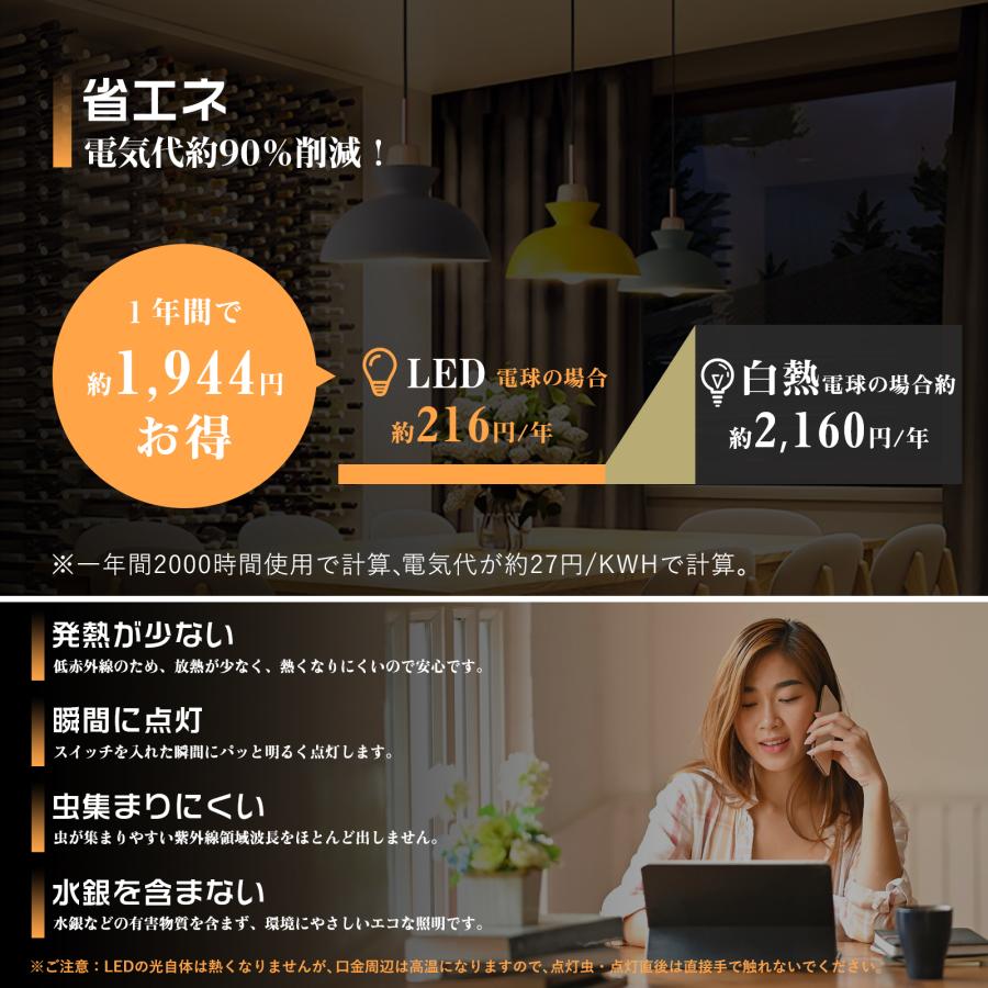 共同照明 LED電球 E17 40W形相当 LED 小形電球タイプ 電球色 昼光色 4W
