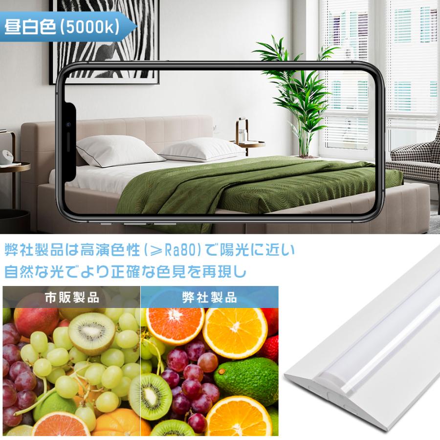 共同照明 逆富士型 LEDベースライト 40W形 2灯相当 昼白色 共同照明 逆富士型 LEDベースライト 40W形 2灯相当 昼白色