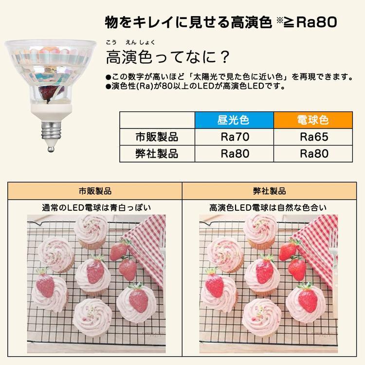 共同照明 【10個セット 送料無料】LEDスポットライト E11 50W