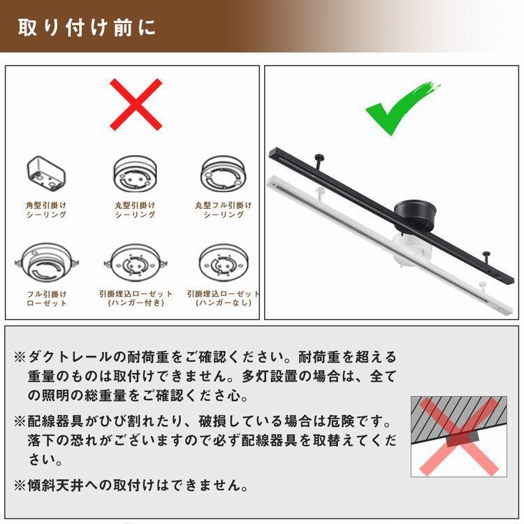 スポットライト 一体型 ダクトレール アンティーク LED内蔵式 60W形