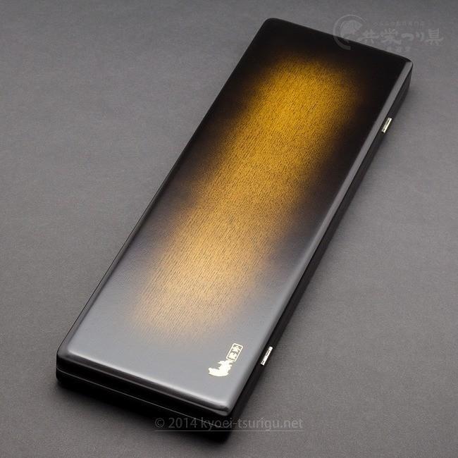 金鯱 うき箱 K645(黒艶消し・片面12列・外寸約45cm) : 共栄 金鯱 うき箱 K645(黒艶消し・片面12列・外寸約45cm) : 共栄