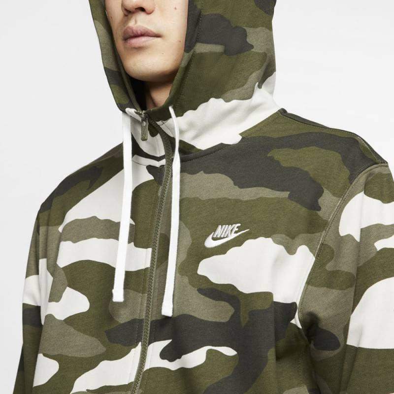 セール Nike ナイキ ジャージ メンズ カモ柄 スポーツウェア パーカー ストリート かっこいい クラブ フレンチテリー フルジップフーディ Bv21 Bv21 222 共栄武道具yahoo 店 通販 Yahoo ショッピング