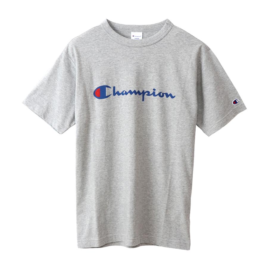 最終セール価格 CHAMPION チャンピオン (C3-P302) メンズ Tシャツ 普段着 カジュアル シンプル 無地 半袖 カットソー コットン｜kyoeikendo｜04