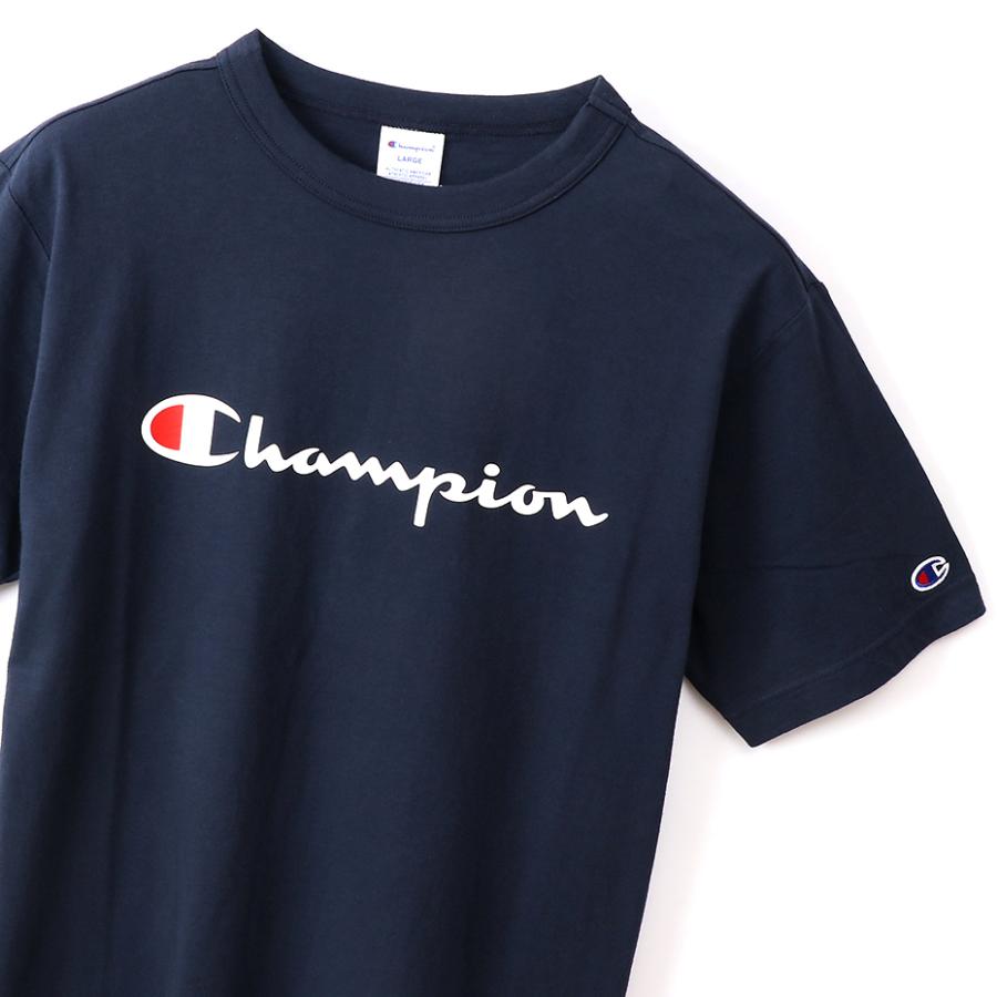 最終セール価格 CHAMPION チャンピオン (C3-P302) メンズ Tシャツ 普段着 カジュアル シンプル 無地 半袖 カットソー コットン｜kyoeikendo｜09