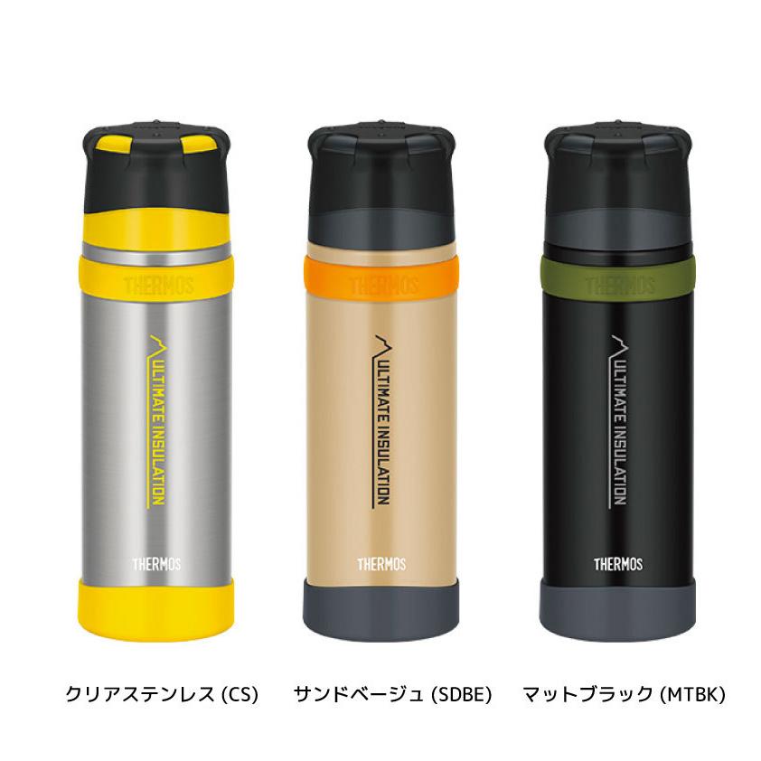 THERMOS サーモス (FFX-751) 750ml ステンレスボトル 山専用ボトル コップ付き 軽量 保温 耐久性 アウトドア 登山 ハイキング｜kyoeikendo｜02