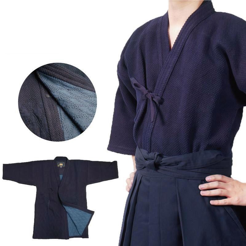 剣道 翔 2号〜5号 剣道着 正藍染 剣道衣 背継 部活 練習 稽古 消臭  