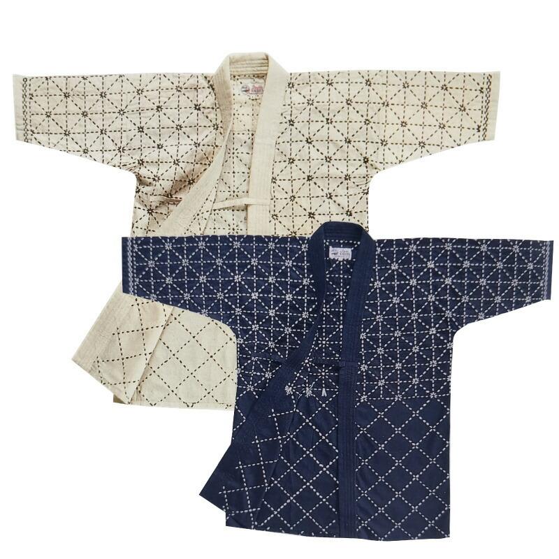 剣道　道着　部活(値下げしました！) ヒロヤ 剣道 六三四刺道着 00号〜5号 剣道着 紺 白 剣道衣 部活 練習
