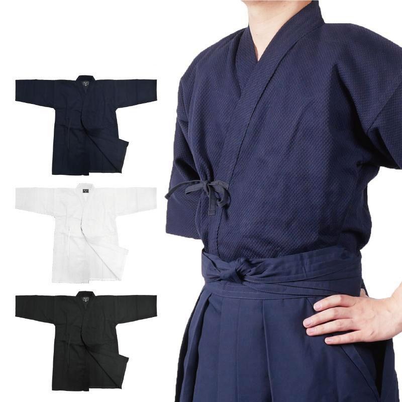 剣道着 剣道着 綿100％ 硫化染 一重剣道衣 （ 00 〜 5号 ） 希望者には刺繍