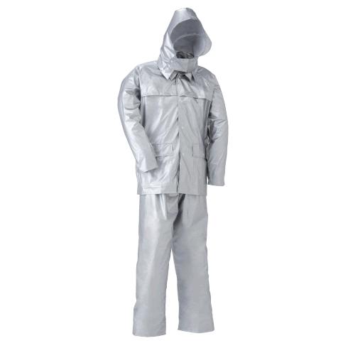 スミクラ くーるスーツ シルバー EL 【北海道・沖縄・離島配送不可】 スミクラ く〜るスーツ(ジャケット＆パンツ) シルバー M/L/LL/ELサイズ