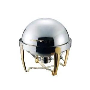 ビュッフェ/バイキング用品 送料無料 SXロールトップチェーファー丸型 2段階開閉式 X33621UQ(EBM25-1)(1177-9)