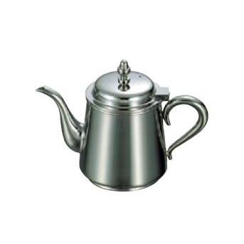 送料無料 卓上用品 ティー・お茶・紅茶用品 ポット ステンレス製 UK18-8　B渕ティーポット　5人用(670cc)(EBM23-1)(1259-02)