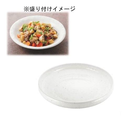 磁器製 モダンホワイト 尺盛鉢(EBM25-1)(1673-12)