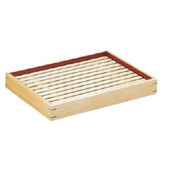 白木デリカバット　7枚セット 製菓用品・和菓子用トレー・バット お菓子作り・道具 42cm 白木 デリカ
