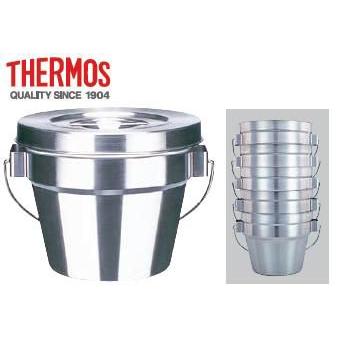 送料無料 食缶・給食道具 5.8L THERMOS サーモス 18-8ステンレス