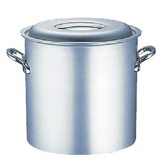 寸胴鍋 送料無料 (ふた付き)：39cm エコクリーン アルミ　マイスター寸胴鍋(本体内面ゼロクリア2コート加工)39cm　(9-0032-0108)