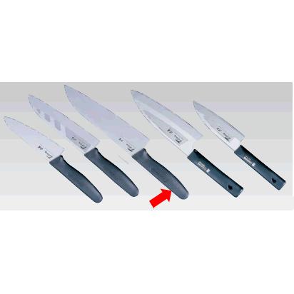 包丁 ナイフ ステンレス鋼の約6倍の切れ味を保つ 銀チタン 三徳包丁 両刃 18cm 8 0307 1803 Agv 0103 メラミン食器の通販kyoei 通販 Yahoo ショッピング