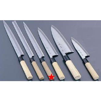 送料無料 包丁・ナイフ 堺　菊守 極上　ふぐ引（片刃）包丁　24cm　(9-0302-0301)