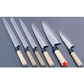 送料無料 包丁・ナイフ 堺 菊守 極上 出刃（片刃）包丁 27cm (1-0302-0511)