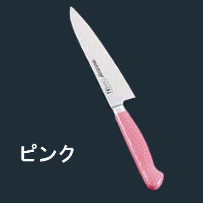 包丁・ナイフ 抗菌カラー包丁　ペティーナイフ（両刃）　MPK-150　15cm　ピンク　(1-0337-0404)