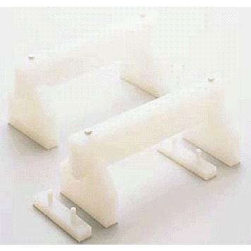 まな板小物 プラスチック 高さ調節付まな板用脚(2ヶ1組)全長：50cm 高