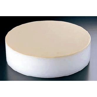 まな板 送料無料 中華用：中・厚さ103mm 積層 プラスチックカラー中華まな板 ベージュ ★ (1-0380-0505)