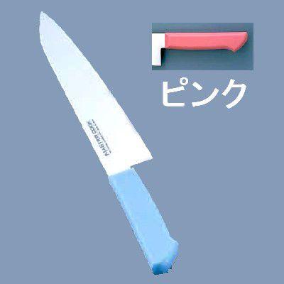 ごはん炊き・九寸五分 御師匠さんごはん炊き 抗菌色つやごはん炊き 牛刀（両刃）MCGK-300 30珊 サクラ色(1-0338-0229) 調理器具-その他調理用具