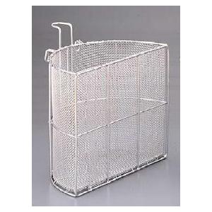 18-8ステンレス スープ取りざる 半円 39cm 高さ30cm スープ取りざる 18-