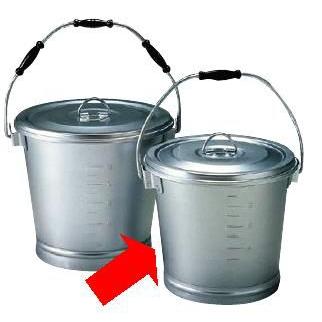 食缶 給食道具 10l アルマイト 丸型一重食缶 にぎり1ヶ付 213 B 270 H240mm 7 0184 0403 Asy メラミン食器の通販kyoei 通販 Yahoo ショッピング