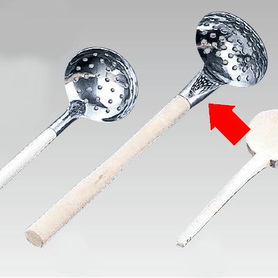 【新品未使用】レードル おたま 牛丼杓子 スキンマー 5点セット まとめ売り まとめ ユキワ ステンレス 調理器具 キッチン用品 調理 Y1611 お玉・レードル 18-8ステンレス製 牛丼 杓子 (1-0467-0901) : メラミン