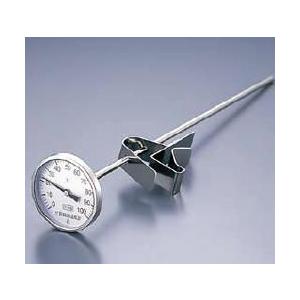 片力商事 スライドホルダー付 寸胴鍋用温度計 PY-400 スライドホルダー付 寸胴鍋用温度計 PY-400 400型 寸胴鍋サイズ48