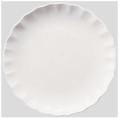 送料無料 Daiwa|プラスチック食器|メラミン製|大皿|バイキング 10点セット オードブル・小　リーフ(Φ360×H38mm)　(台和)[RD-10-L]