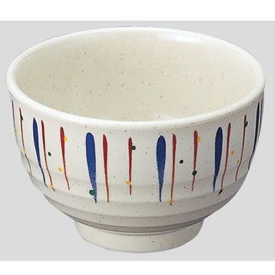 Daiwa|プラスチック食器|メラミン製|食堂|飲食店 10点セット 多用鉢・小　十草（とくさ）ベージュ(Φ132×H80mm・620ml)　(台和)[TD-910-TOBE]
