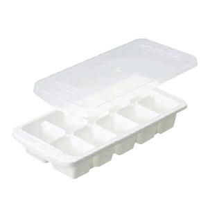 フタ付ビッグアイストレー L-10(10ヶ取) 製氷皿 製氷器 蓋付き