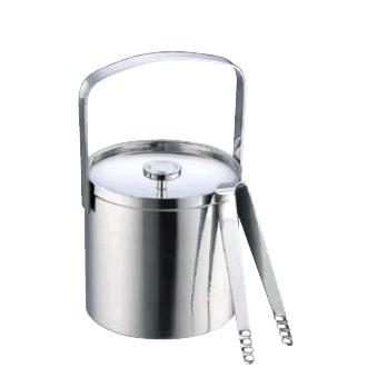 バー用品 アイスペール ステンレス製 (5L) MS 18-8 (トング付) 特大 MR