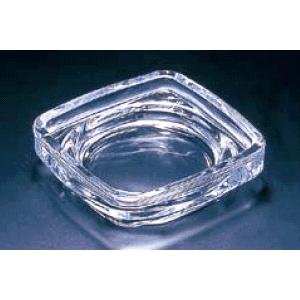 卓上用品・灰皿 ガラス製 アルファー灰皿 豆 204 (1-2027-0201