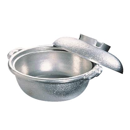 季節鍋・よせ鍋 アルミ製 土鍋27cm アルミ 土鍋 (白仕上風) 27cm (1