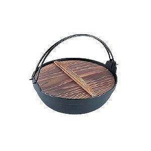 送料無料 IH対応！ いろり鍋30cm 季節鍋・よせ鍋 岩鋳 電磁用ふる里鍋 30cm (1-2131-1104)