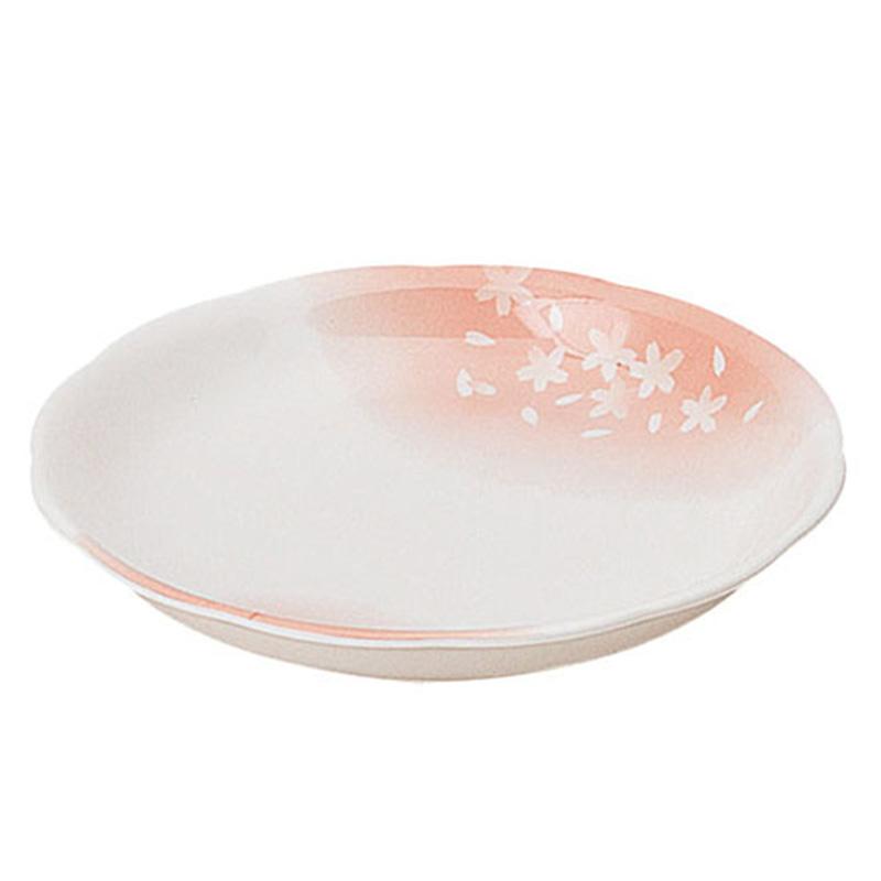 メラミン製 18cm皿 紅彩(φ180×H27mm) 信濃化学/shinca[656-KS