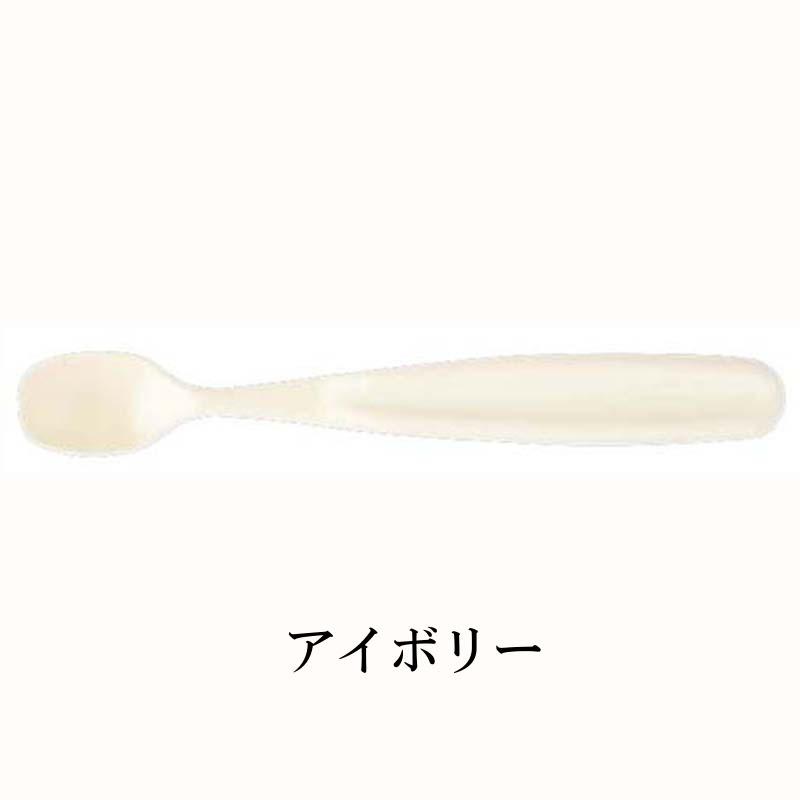 美濃焼/（業者向）ソフトアイボリーレリーフ/スプーン　50本組 美濃焼/（業者向）ソフトアイボリーレリーフ/スプーン 50本組