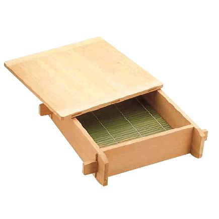 木製角セイロ　関東型（サワラ材）33cm (9-0413-0102)