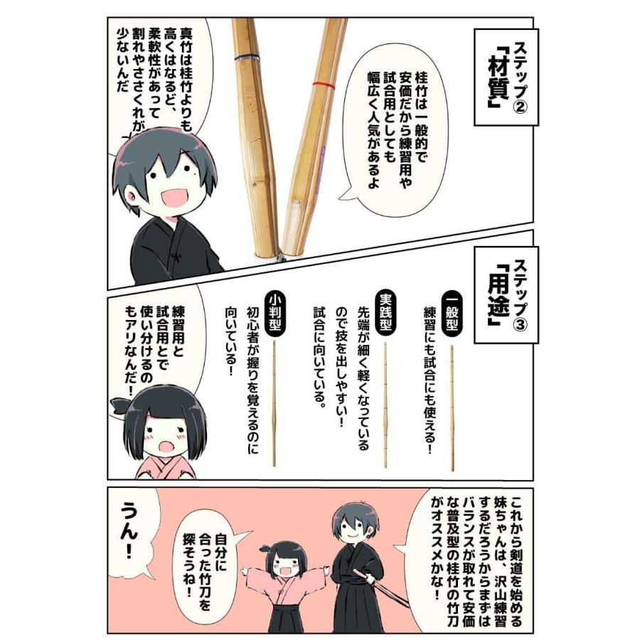 10本セット 特上普及型 完成品 武尊 竹刀 剣道 サイズ 2.8〜3.8 仕組み