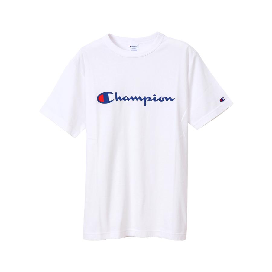 最終セール価格 CHAMPION チャンピオン (C3-P302) メンズ Tシャツ 普段着 カジュアル シンプル 無地 半袖 カットソー コットン｜kyoeisports2｜02