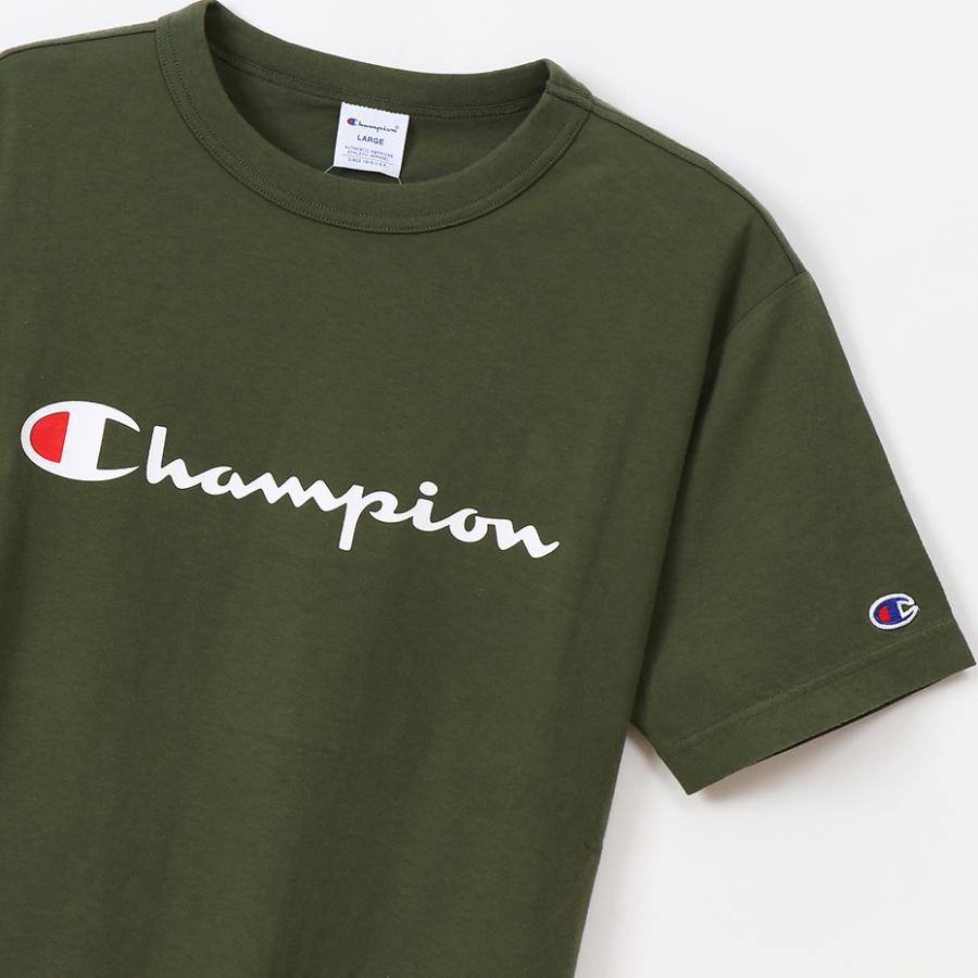 最終セール価格 CHAMPION チャンピオン (C3-P302) メンズ Tシャツ 普段着 カジュアル シンプル 無地 半袖 カットソー コットン｜kyoeisports2｜11
